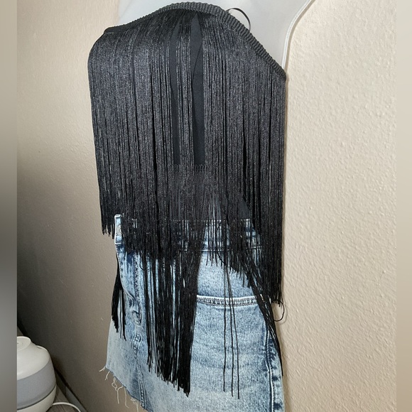 FRINGE CROP TOP - Picture 9 of 10
